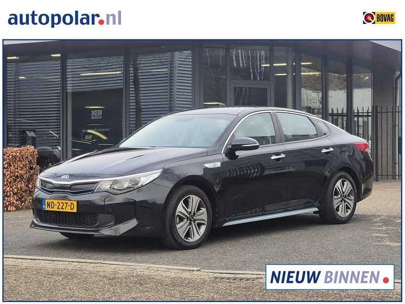 Zwart Occasion 2016 Kia Optima Sedan | € 16.445 (Eerlijke prijs) - Afbeelding 1/4