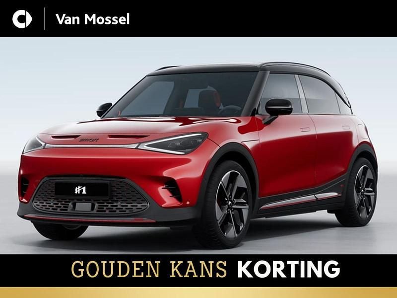 Zwart Nieuw 2025 Smart #1 Brabus SUV | € 47.500 (Duur) - Afbeelding 1/1