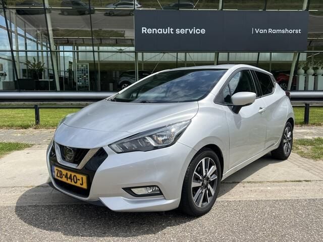 Grijs Gebruikt 2019 Nissan Micra N-Connecta Hatchback | € 10.950 (Eerlijke prijs) - Afbeelding 1/4