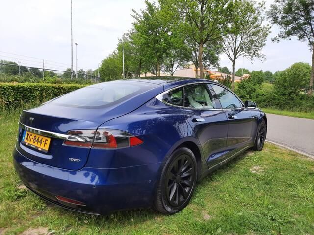 Occasion Tesla Model S 306 kW (417 PK) 2018 Blauw Hatchback