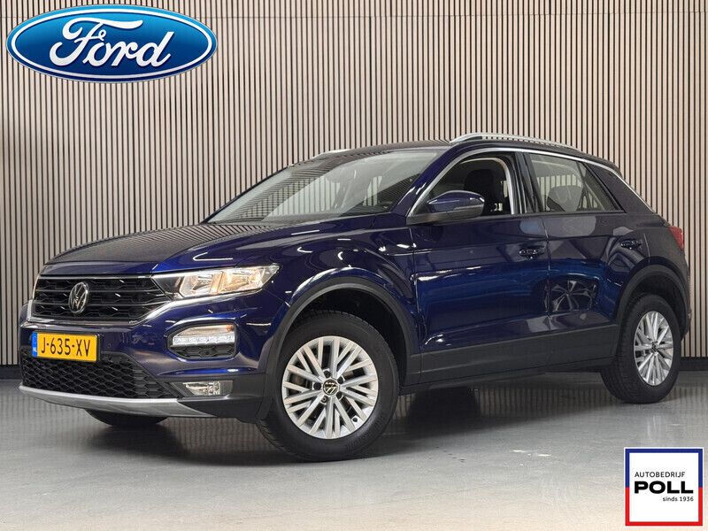 Blauw Gebruikt 2020 VW T-Roc Business SUV | € 23.900 (Eerlijke prijs) - Afbeelding 1/4