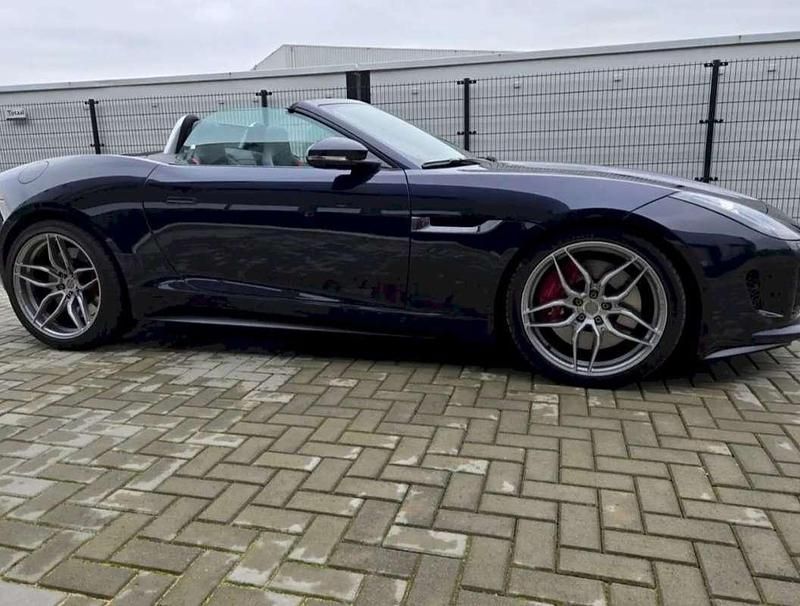 Blauw Gebruikt 2014 Jaguar F-Type S Cabriolet | € 45.000 - Afbeelding 1/1