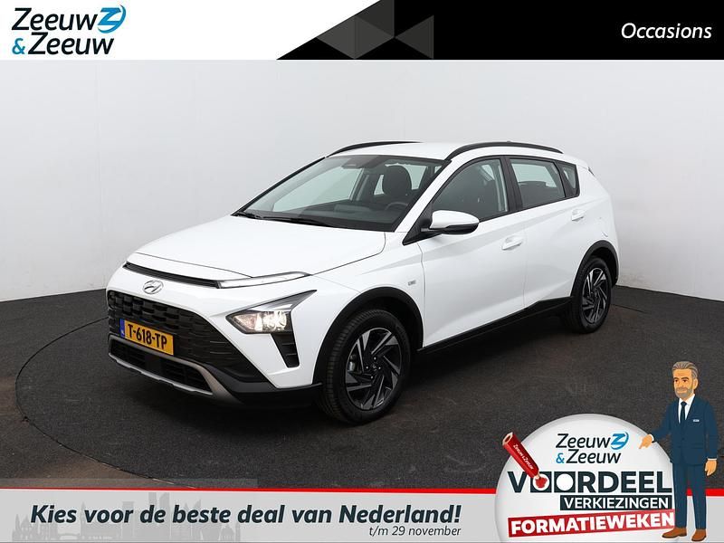 Wit Gebruikt 2023 Hyundai Bayon Comfort SUV | € 18.950 (Eerlijke prijs) - Afbeelding 1/4