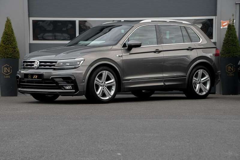 Grijs Gebruikt 2018 VW Tiguan R-line SUV | € 28.950 (Goede deal) - Afbeelding 1/4