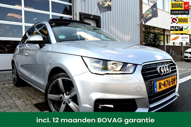Grijs Gebruikt 2017 Audi A1 Sportback Design Hatchback | € 19.950 (Duur) - Afbeelding 1/4
