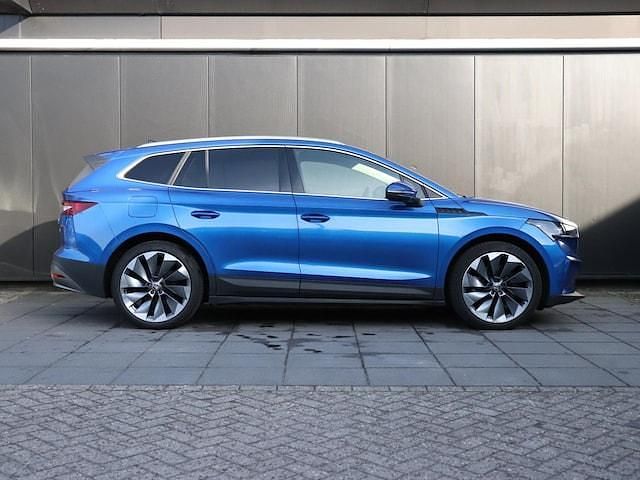 Occasion Skoda Enyaq iV First Edition 150 kW (204 PK) 2020 Blauw SUV