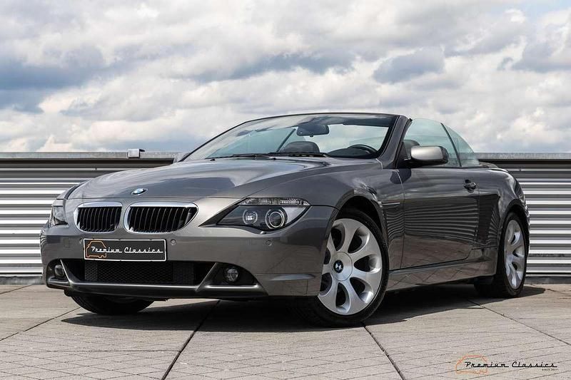 Grijs Gebruikt 2006 BMW 630 Cabriolet Executive Cabriolet | € 24.950 - Afbeelding 1/4