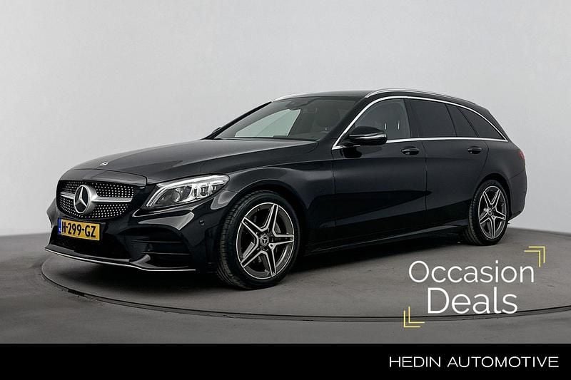 Zwart Occasion 2020 Mercedes C200 Advanced Stationwagen | € 29.900 (Duur) - Afbeelding 1/4