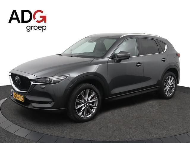 Grijs Gebruikt 2019 Mazda CX-5 Luxury SUV | € 28.950 (Eerlijke prijs) - Afbeelding 1/4