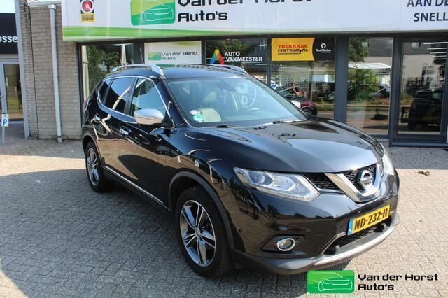 Zwart, metallic lak Gebruikt 2017 Nissan X-Trail Tekna SUV | € 11.950 - Afbeelding 1/4