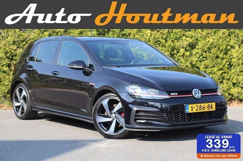 Zwart Gebruikt 2017 VW Golf VII GTI Hatchback | € 19.950 (Super prijs) - Afbeelding 1/4