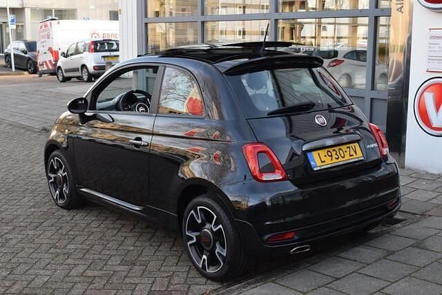 Occasion Fiat 500 Sport 69 PK (50 kW) 2021 Zwart Hatchback