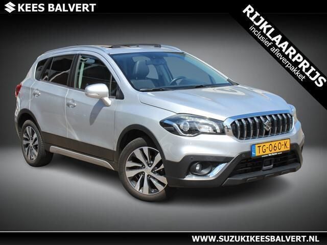 Grijs Gebruikt 2018 Suzuki SX4 S-Cross SUV | € 21.950 (Eerlijke prijs) - Afbeelding 1/3