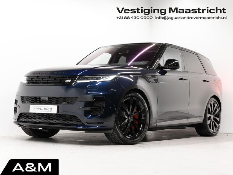 Portofino blue (donker blauw)ebony leder Gebruikt 2023 Land Rover Range Rover Sport SE Dynamic SUV | € 119.445 (Duur) - Afbeelding 1/4