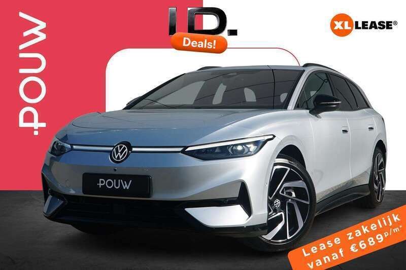 Zilver, metallic lak Nieuw 2025 VW ID.7 Pro Sedan | € 52.950 (Super prijs) - Afbeelding 1/4