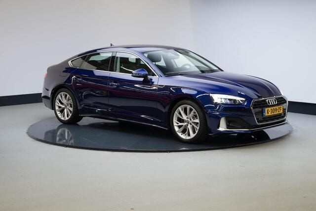 Blauw Gebruikt 2020 Audi A5 Sportback Sport Hatchback | € 31.940 (Eerlijke prijs) - Afbeelding 1/4