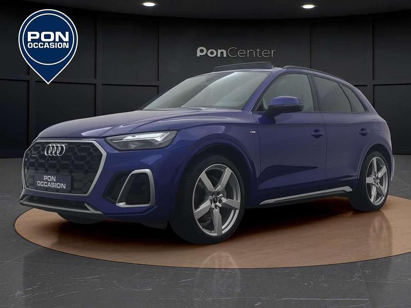 Blauw Occasion 2022 Audi Q5 S-Line SUV | € 42.850 (Goede deal) - Afbeelding 1/3