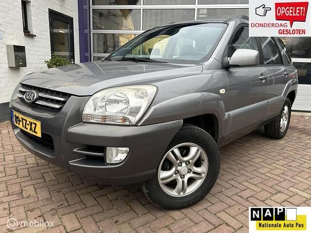 Grijs Occasion 2007 Kia Sportage Active SUV | € 2.999 (Eerlijke prijs) - Afbeelding 1/4