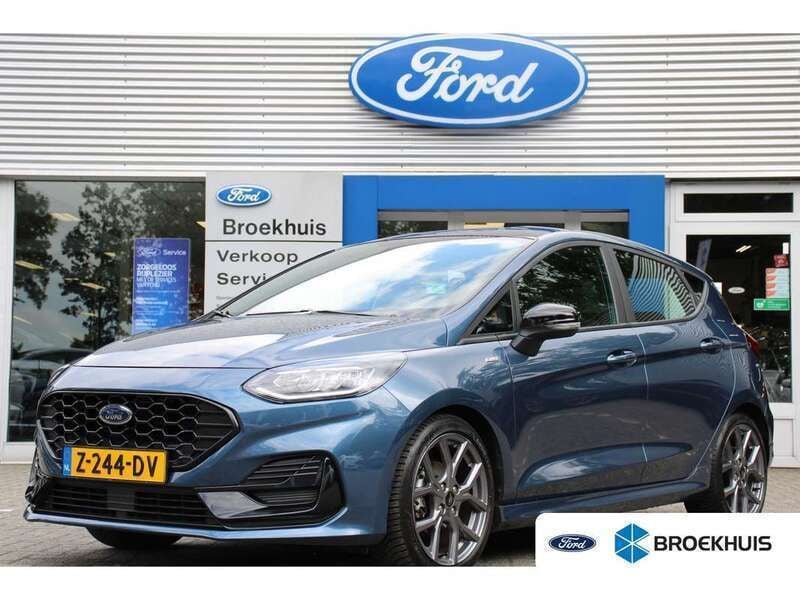 Blauw Gebruikt 2022 Ford Fiesta ST-Line X Hatchback | € 23.400 (Iets duurder) - Afbeelding 1/4