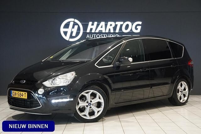 Zwart Gebruikt 2014 Ford S-MAX S MPV | € 6.950 (Eerlijke prijs) - Afbeelding 1/4