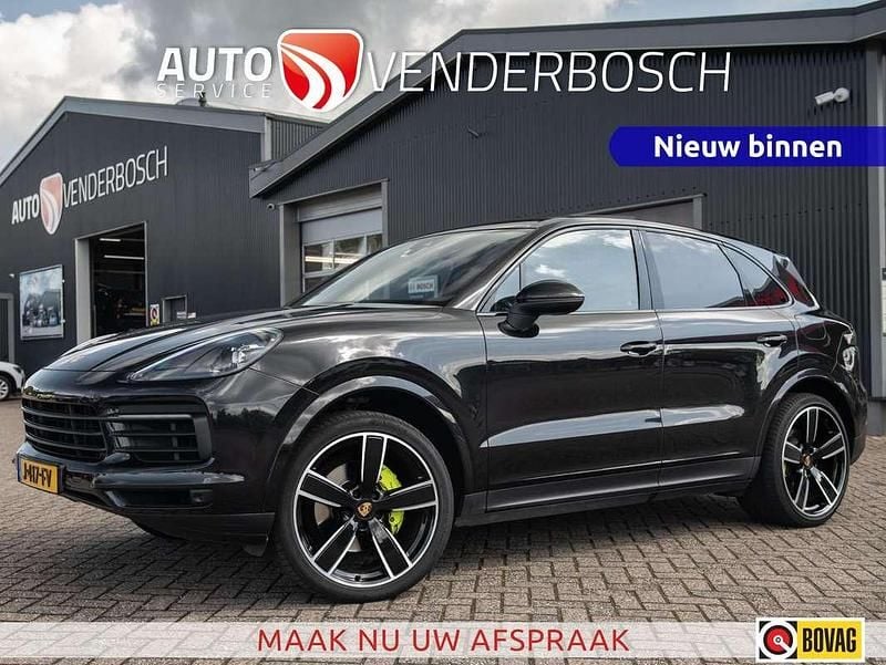 Zwart Gebruikt 2018 Porsche Cayenne SUV | € 57.990 (Goede deal) - Afbeelding 1/4