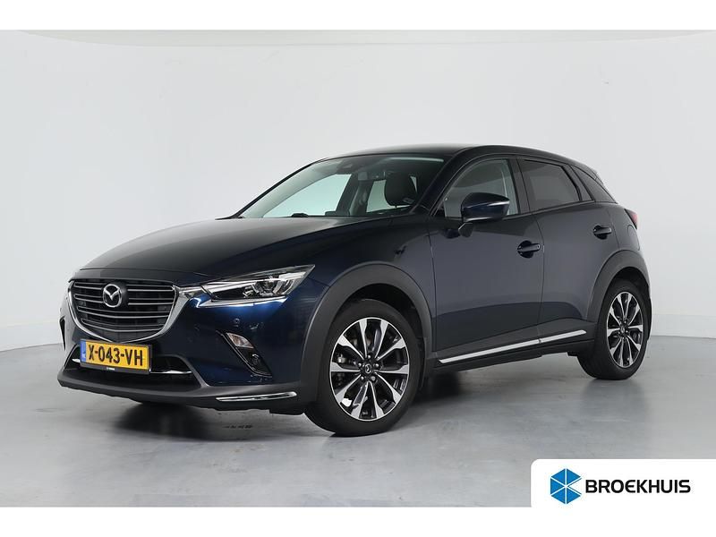 Blauw Gebruikt 2019 Mazda CX-3 SUV | € 20.395 (Iets duurder) - Afbeelding 1/4
