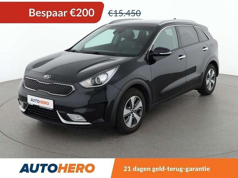 Zwart Gebruikt 2018 Kia Niro Vision SUV | € 15.449 (Eerlijke prijs) - Afbeelding 1/3