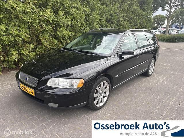 Zwart Gebruikt 2005 Volvo V70 Stationwagen | € 999 (Iets duurder) - Afbeelding 1/4