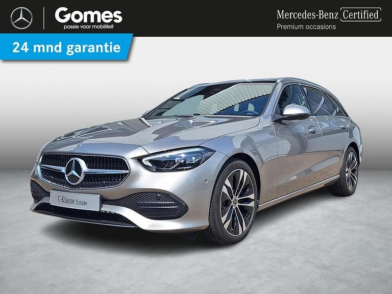 Grijs Gebruikt 2024 Mercedes C180 Luxury Stationwagen | € 49.950 (Duur) - Afbeelding 1/4