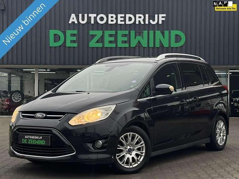 Zwart Gebruikt 2011 Ford Grand C-Max Titanium MPV | € 5.999 (Eerlijke prijs) - Afbeelding 1/4
