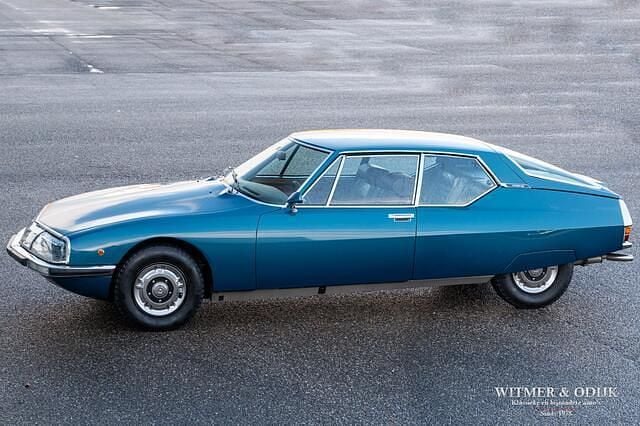 Blauw Occasion 1972 Citroën SM Coupé | € 64.950 - Afbeelding 1/4