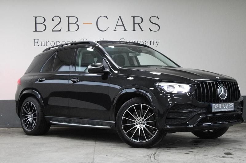 Zwart (metallic) Occasion 2020 Mercedes GLE350 AMG SUV | € 39.900 (Eerlijke prijs) - Afbeelding 1/4