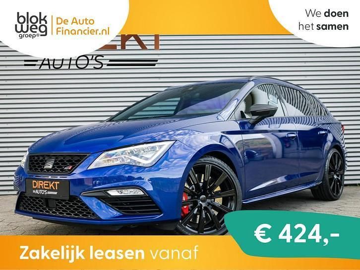 Blauw Gebruikt 2017 Cupra Leon Stationwagen | € 24.950 (Eerlijke prijs) - Afbeelding 1/4