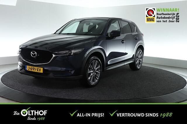 Blauw (metallic) Occasion 2020 Mazda CX-5 Luxury SUV | € 28.000 (Eerlijke prijs) - Afbeelding 1/4