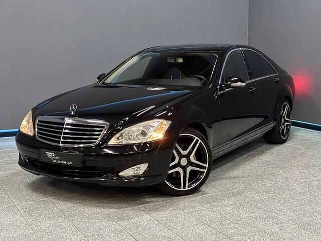 Zwart Gebruikt 2008 Mercedes S500 Sedan | € 19.950 (Eerlijke prijs) - Afbeelding 1/4