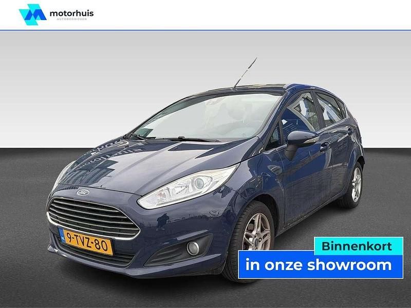 Blauw Gebruikt 2014 Ford Fiesta Titanium Hatchback | € 5.945 (Super prijs) - Afbeelding 1/4