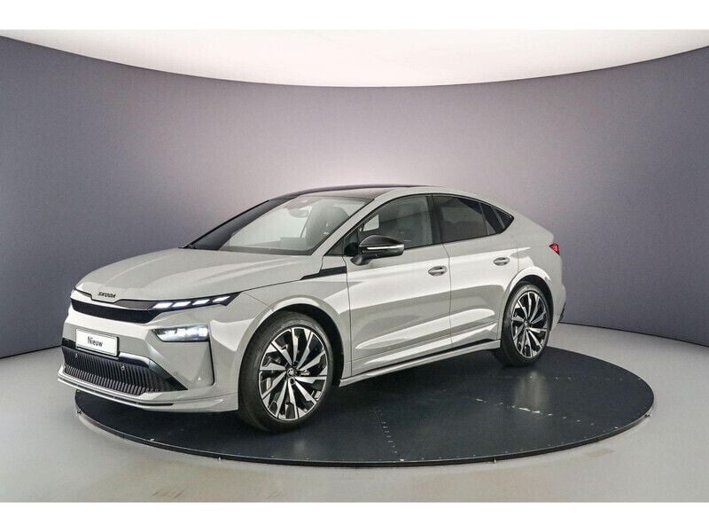 Steel grey Nieuw 2025 Skoda Enyaq iV SportLine SUV | € 52.900 - Afbeelding 1/4