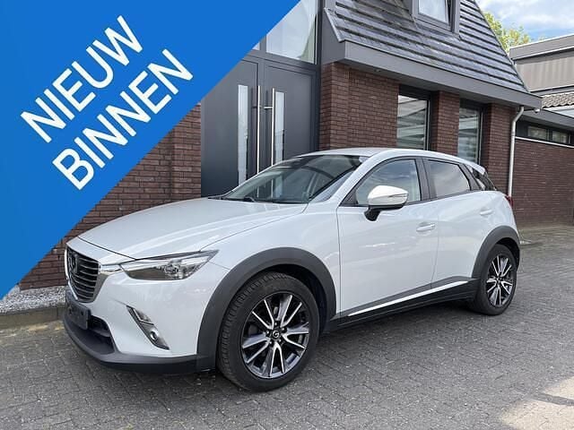 Wit Gebruikt 2017 Mazda CX-3 Luxury SUV | € 19.750 (Eerlijke prijs) - Afbeelding 1/4