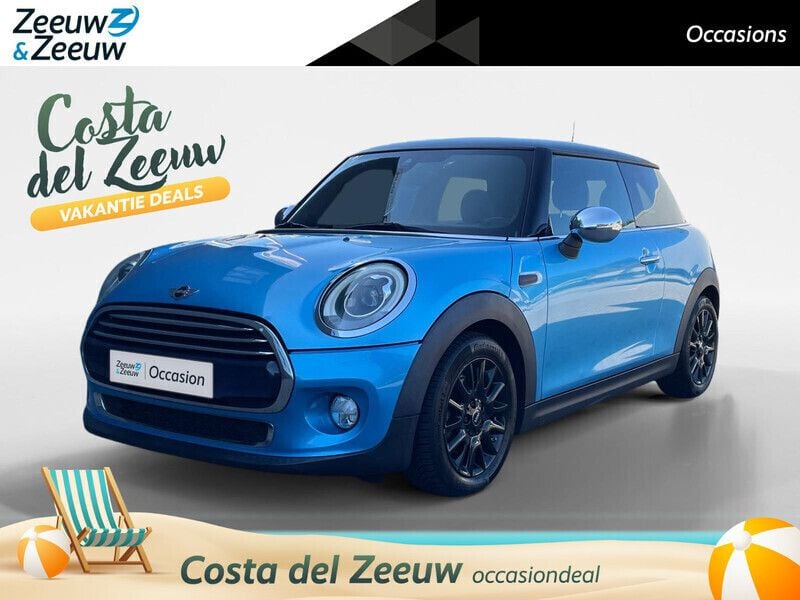 Electric blue metallic (blauw metallic) Gebruikt 2015 Mini Cooper Hatchback | € 12.940 (Goede deal) - Afbeelding 1/4