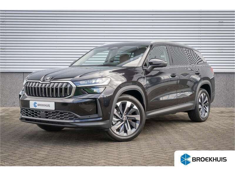 Zwart Nieuw 2024 Skoda Kodiaq Business Line SUV | € 52.995 (Eerlijke prijs) - Afbeelding 1/4