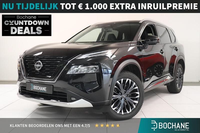 Zwart Gebruikt 2025 Nissan X-Trail Tekna SUV | € 44.450 (Eerlijke prijs) - Afbeelding 1/4