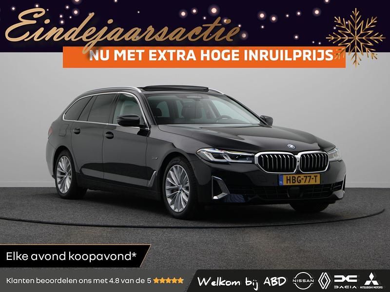 Zwart Gebruikt 2023 BMW 530 Stationwagen | € 39.945 (Goede deal) - Afbeelding 1/3