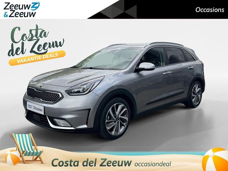 Steel gray metallic (klg) Gebruikt 2019 Kia Niro SUV | € 20.945 (Eerlijke prijs) - Afbeelding 1/4