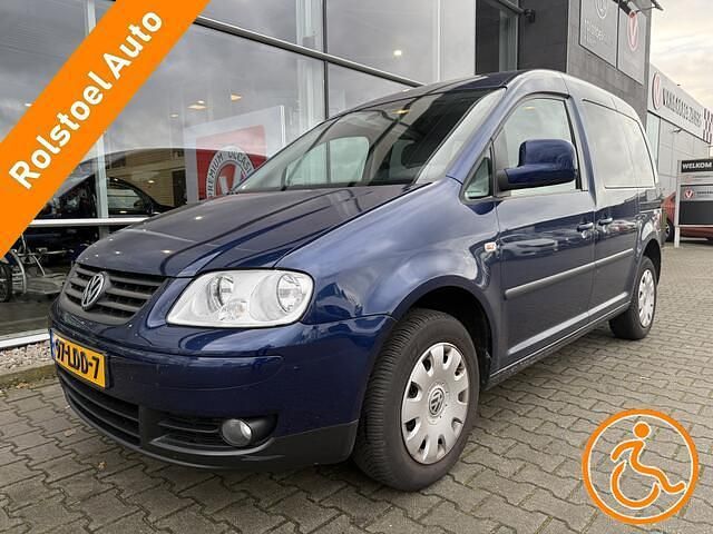 Blauw (metallic) Gebruikt 2010 VW Caddy Comfortline MPV | € 15.995 - Afbeelding 1/4