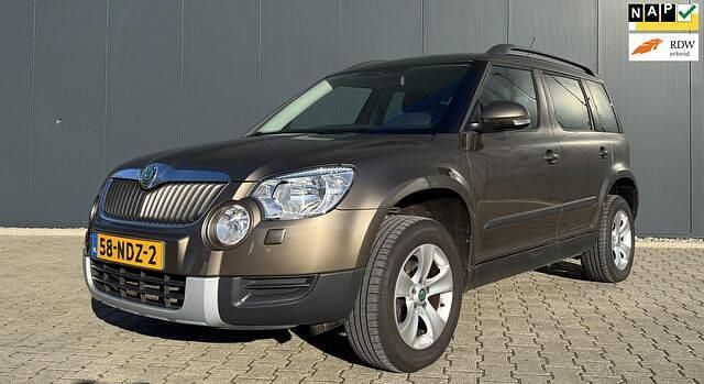 Bruin Gebruikt 2010 Skoda Yeti Ambition SUV | € 8.495 (Eerlijke prijs) - Afbeelding 1/4