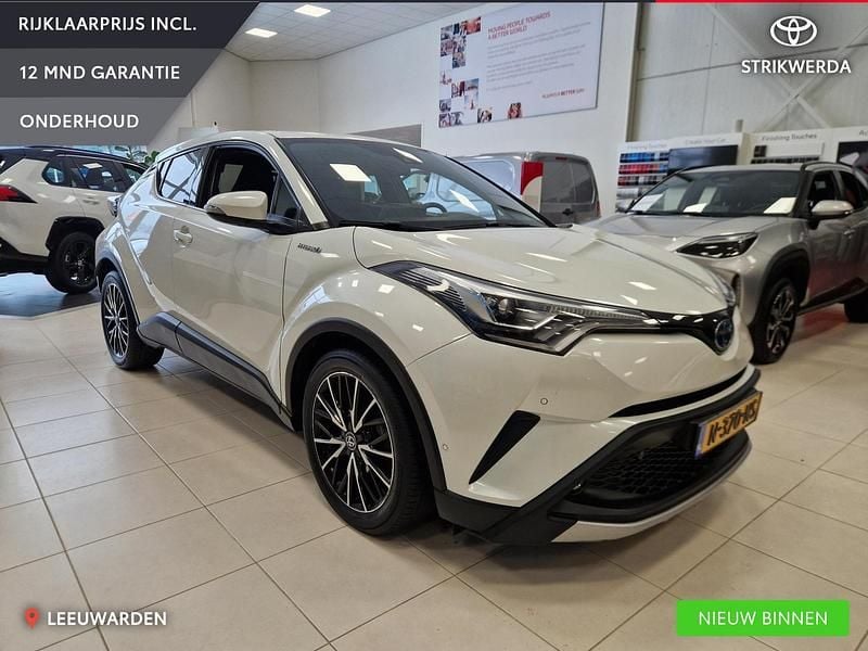 Wit Gebruikt 2021 Toyota C-HR Executive SUV | € 18.950 (Super prijs) - Afbeelding 1/4
