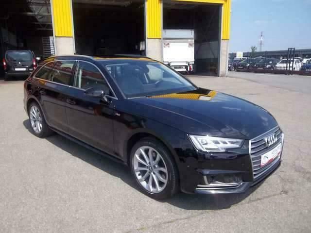 Occasion Audi A4 S-line plus 148 PK (108 kW) 2018 Zwart Stationwagen
