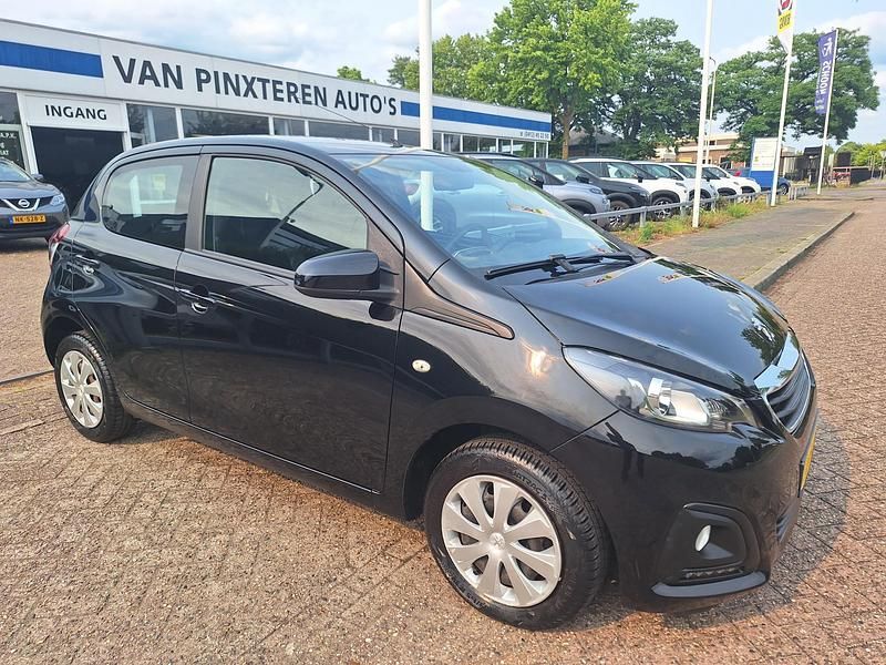 Zwart Gebruikt 2016 Peugeot 108 Hatchback | € 7.345 (Eerlijke prijs) - Afbeelding 1/4