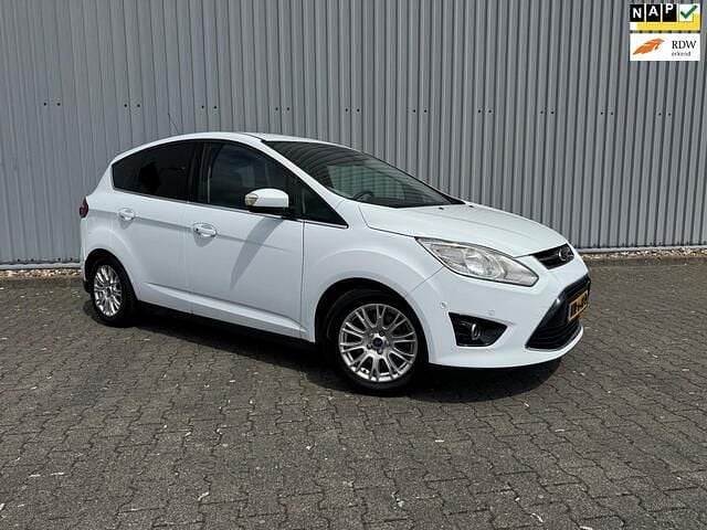 Wit Gebruikt 2011 Ford C-MAX Titanium MPV | € 3.999 - Afbeelding 1/4