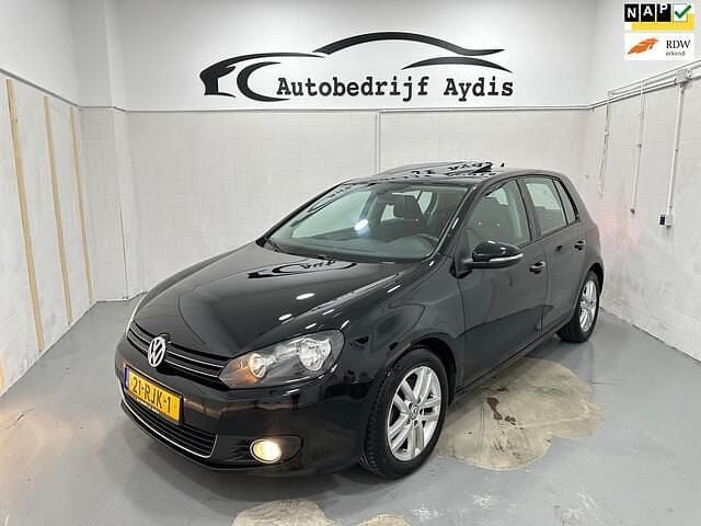 Zwart Gebruikt 2011 VW Golf VI Highline Hatchback | € 6.999 (Iets duurder) - Afbeelding 1/4